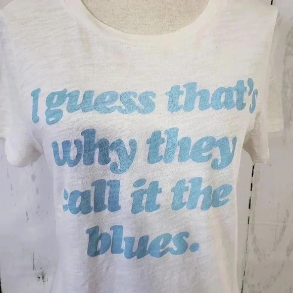 Elton John "I guess that's why they call it the blues" Burnout Graphic Tee - Picture 2 of 5